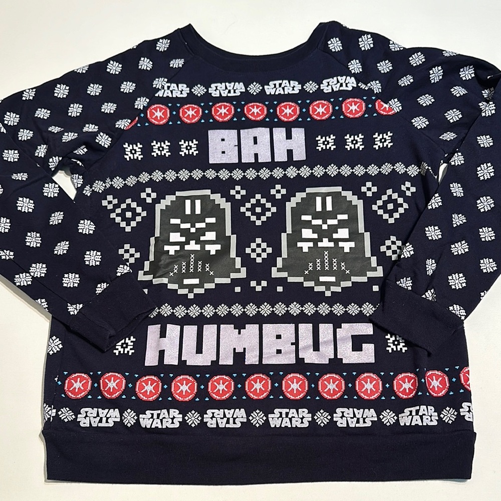 STAR WARS “BAH HUMBUG” WOMENS FESTIVE SWEATER